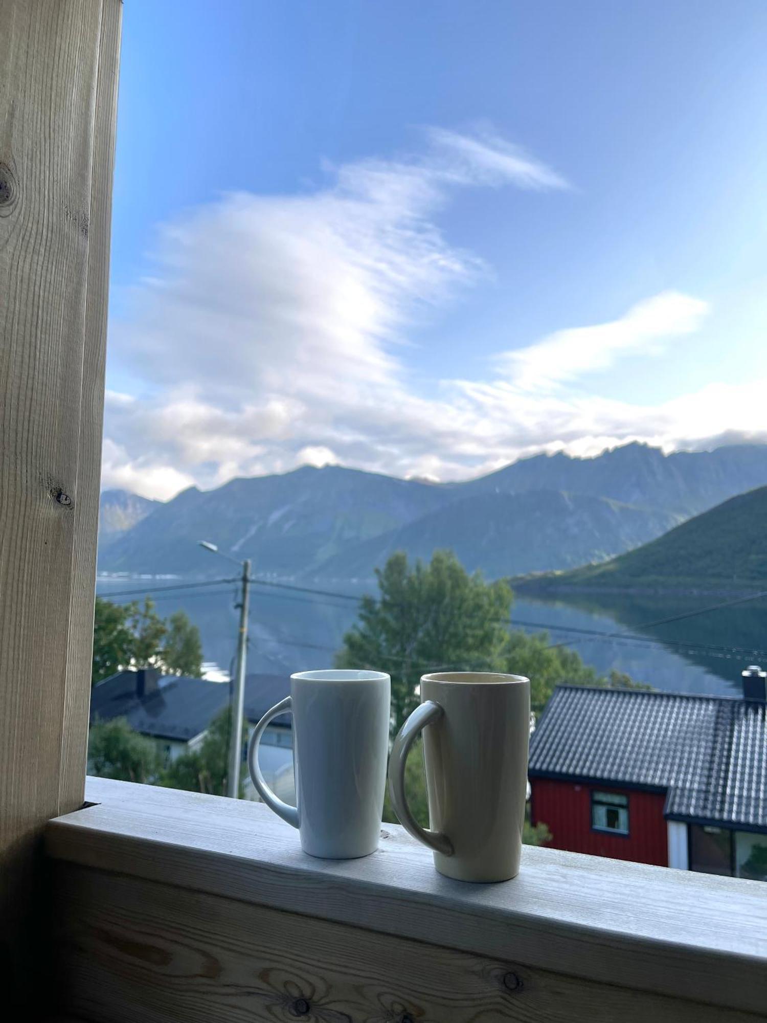 Segla Guesthouse - With View Of Fjord Fjordgard エクステリア 写真