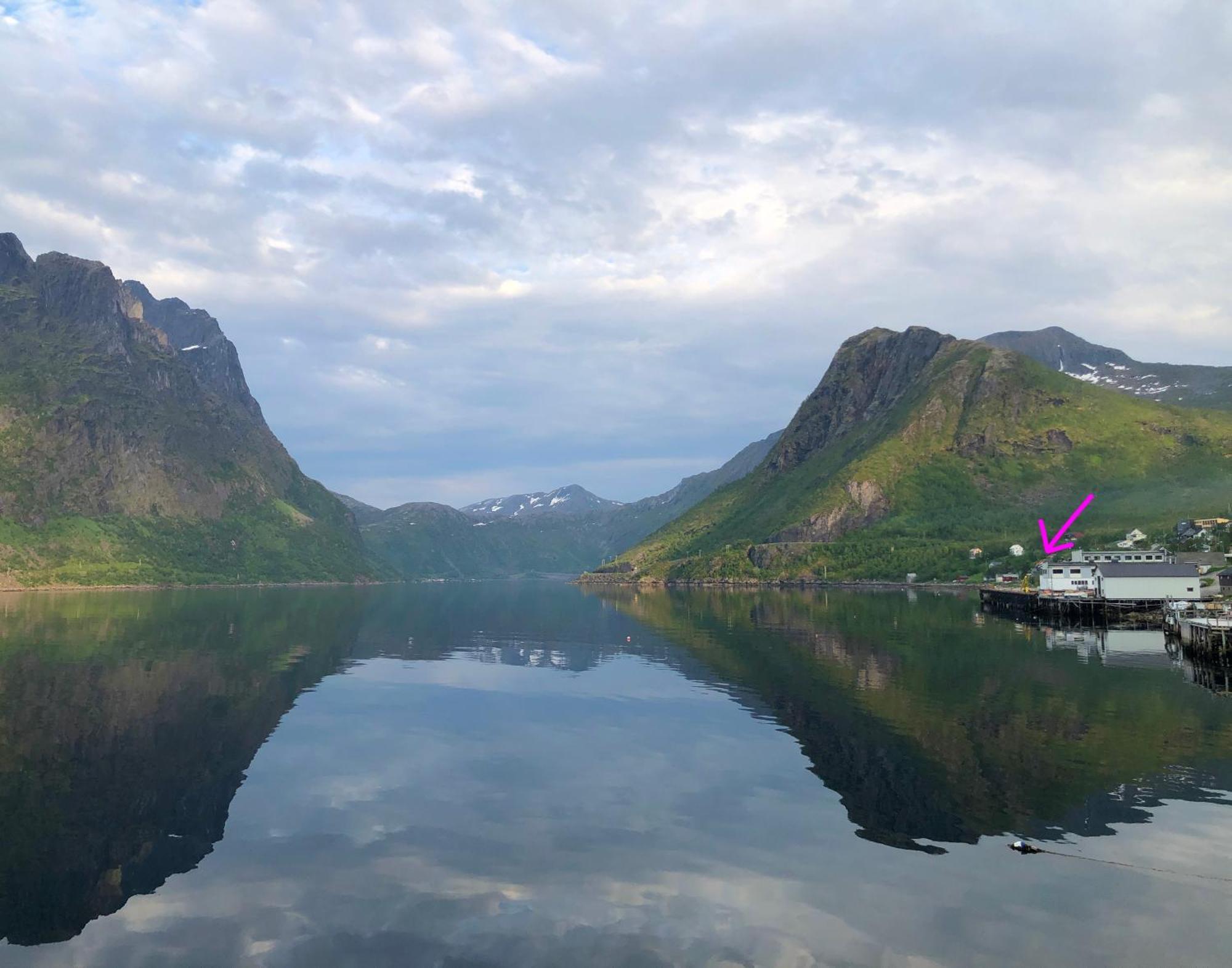 Segla Guesthouse - With View Of Fjord Fjordgard エクステリア 写真