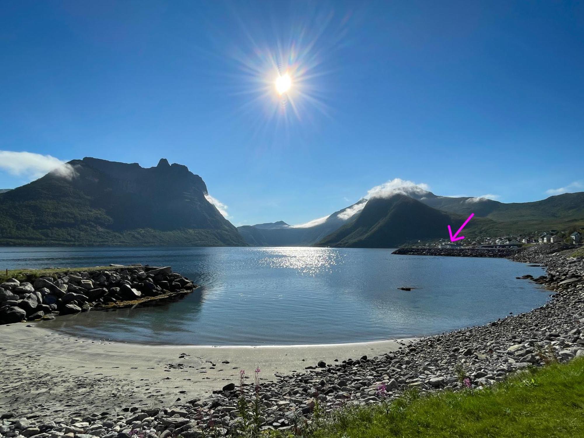 Segla Guesthouse - With View Of Fjord Fjordgard エクステリア 写真